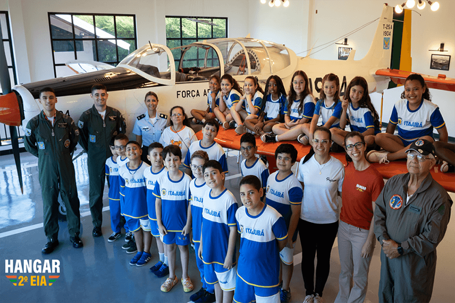 Segundo portões abertos do projeto Hangar 2º EIA 2025